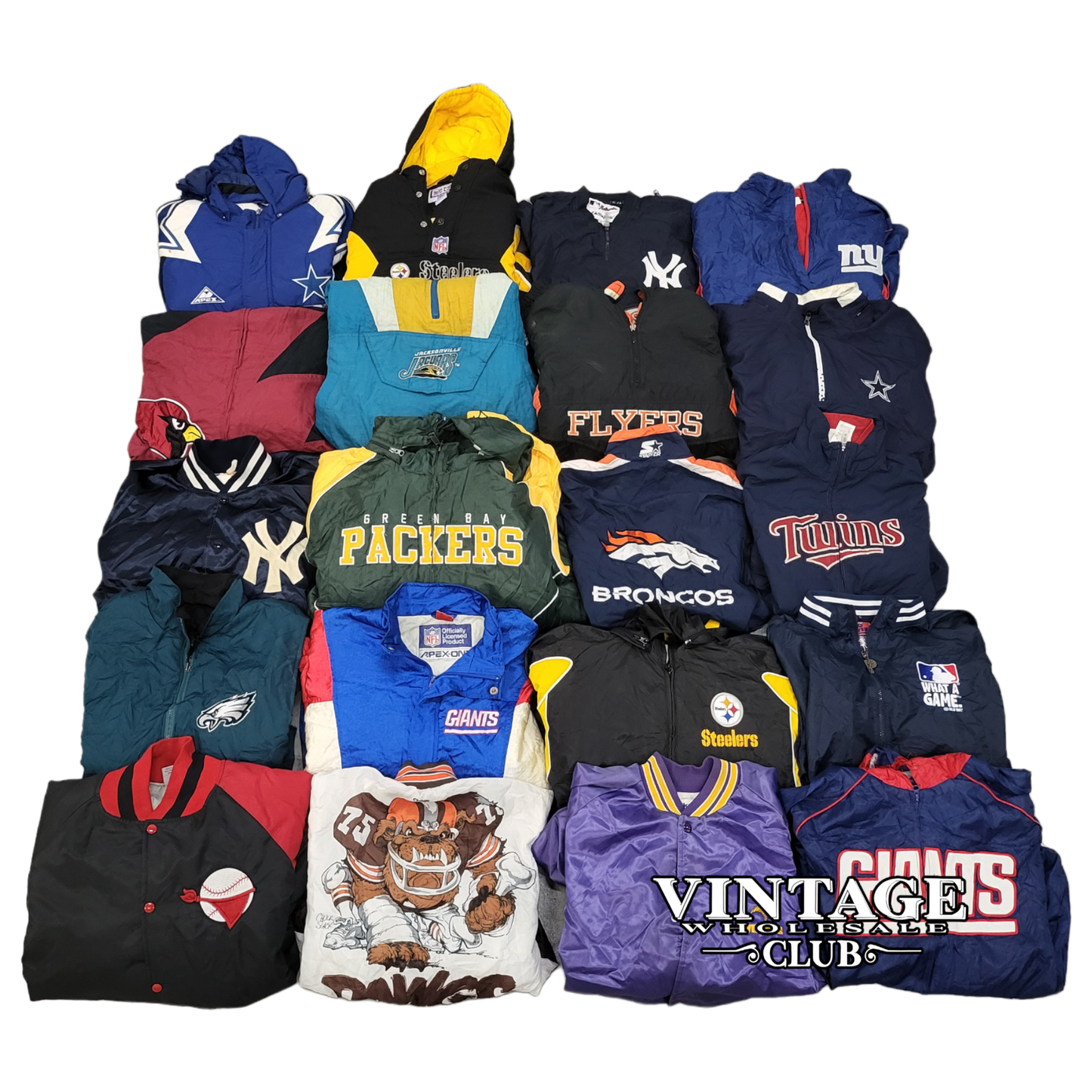 Bulk Wholesale NBA, NFL, MLB, and NHL Team Merchandise Hoodies